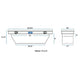 TBS-63-A - caja de herramienta de 63" de largo